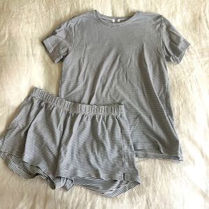 LAKE Pajamas Pima Weekend Shorts Set